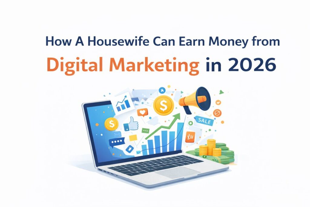 How Housewives Can Earn from Digital Marketing