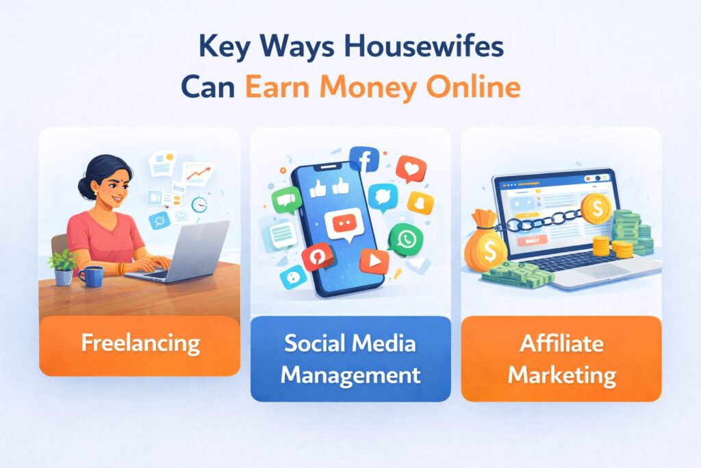 earning ways for housewife through digital marketing