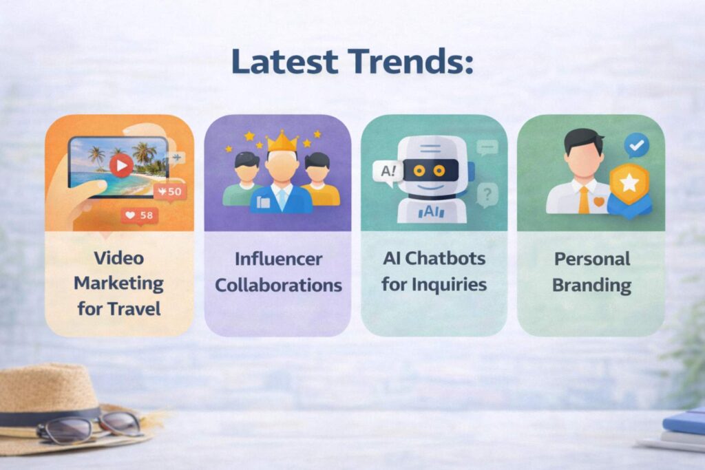 Digital Marketing Ideas for travel agencies